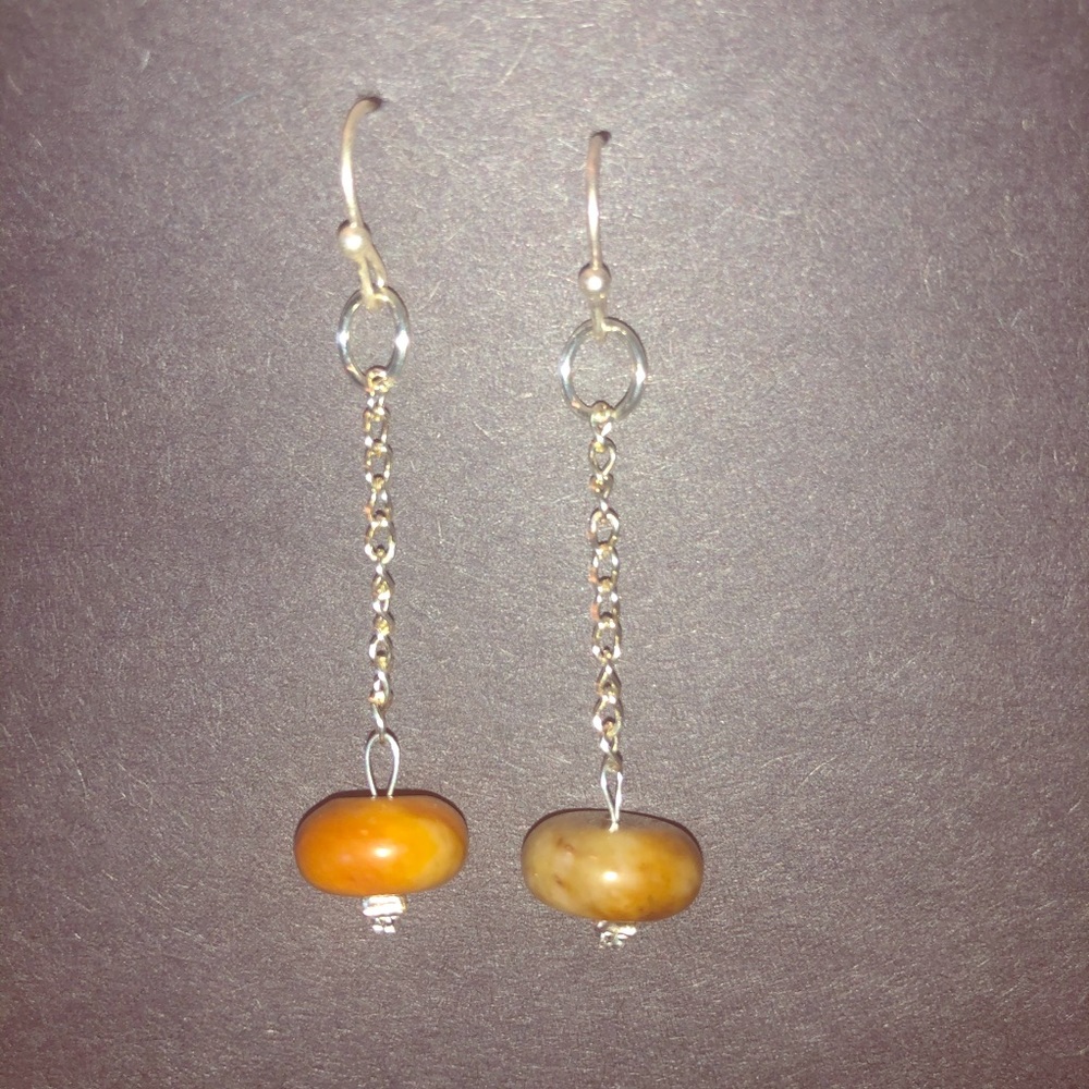dangly earrings
